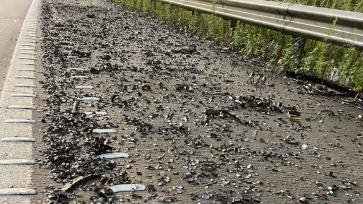 Chaos na autostradzie w Australii