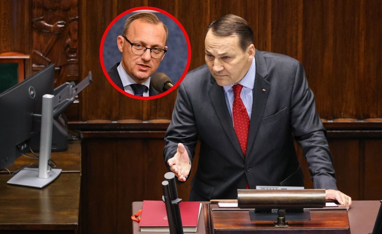 Człowiek Nawrockiego ostro o Sikorskim. "Trudno mi uwierzyć"