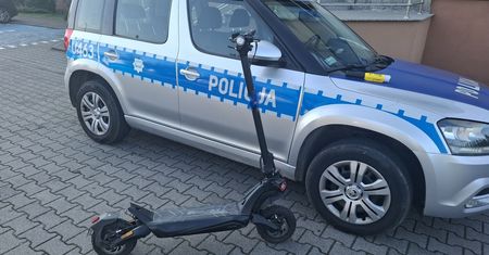 3,5 promila. Policja złapała go na hulajnodze elektrycznej