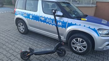 3,5 promila. Policja złapała go na hulajnodze elektrycznej