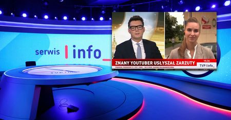 Wpadka na żywo w TVP Info. Prowadzący ostro zrugał swoją ekipę