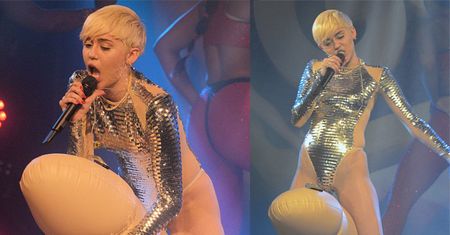 Miley Cyrus... UJEŻDŻA DMUCHANEGO PENISA! Co dalej?