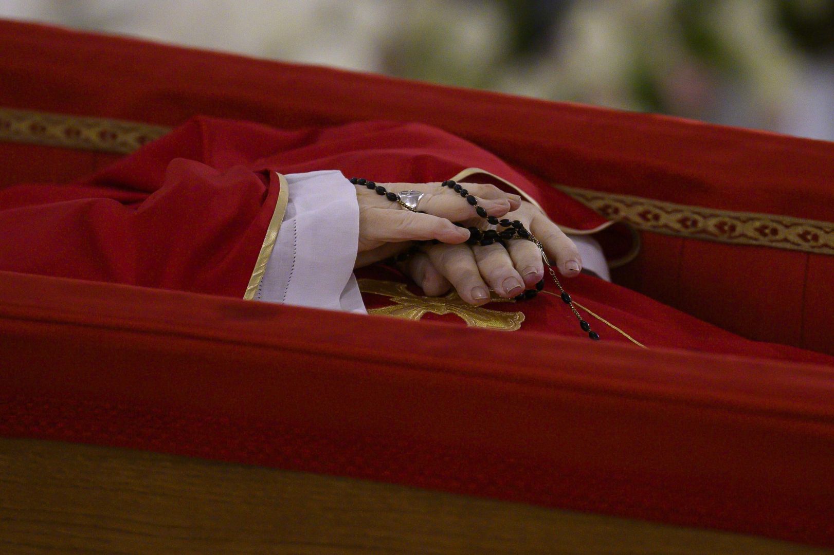 Kardynałowie żegnają papieża Franciszka