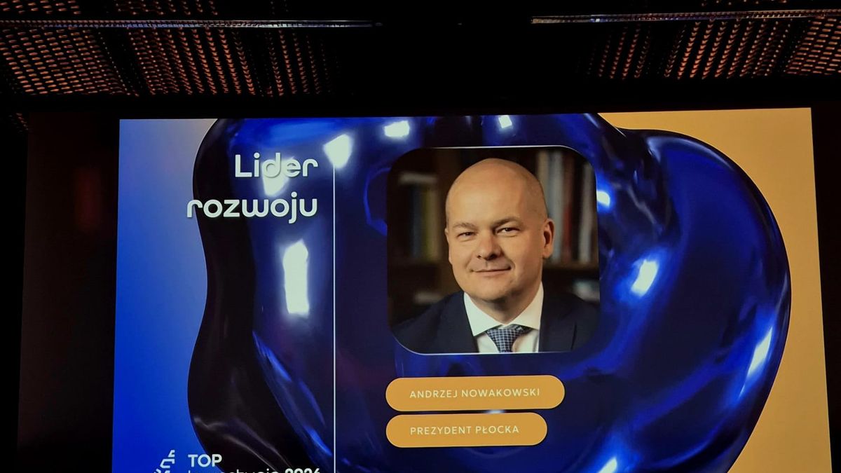 Prezydent Płocka z nagrodą 