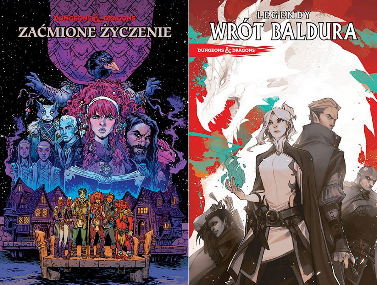 Dungeons & Dragons: Zaćmione życzenie i Legendy Wrót Baldura – recenzja komiksów wyd. Egmont