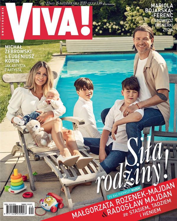Małgorzata Rozenek i Radosław Majdan na okładce "Vivy"