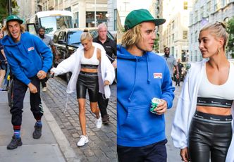 Szczęśliwi Justin Bieber i Hailey Baldwin robią zakupy w Nowym Jorku