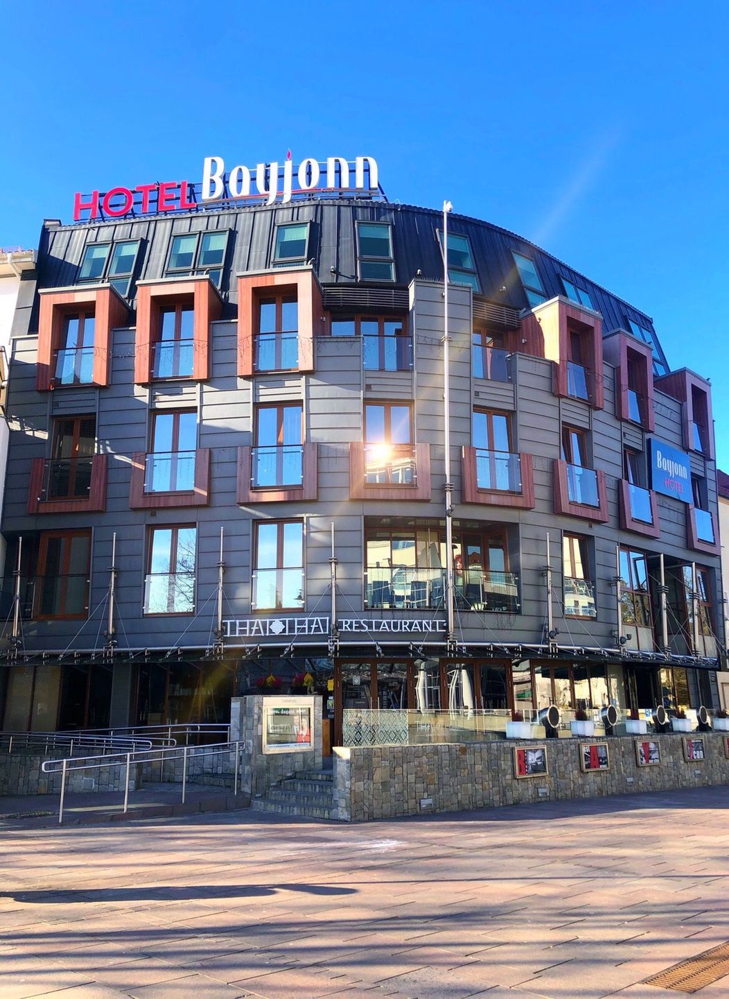 Hotel Bayjonn zlokalizowany jest w ścisłym centrum Sopotu