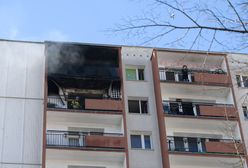 Poznań. Osiedle Kopernika: pożar w wieżowcu