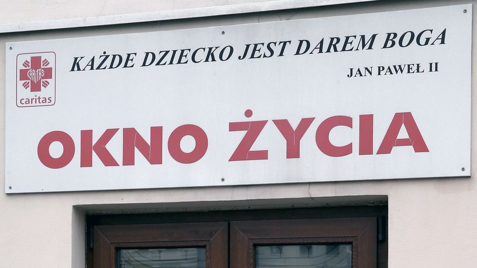 Chłopczyk znaleziony w Oknie Życia w Kielcach 