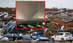 Chińczyk cudem przeżył tornado. Został "wyssany" z mieszkania