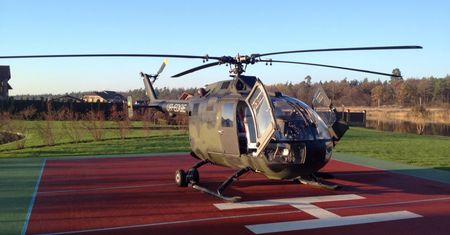 Biznesmen oddał Ukraińcom swój śmigłowiec. To zdemilitaryzowany MBB Bo 105