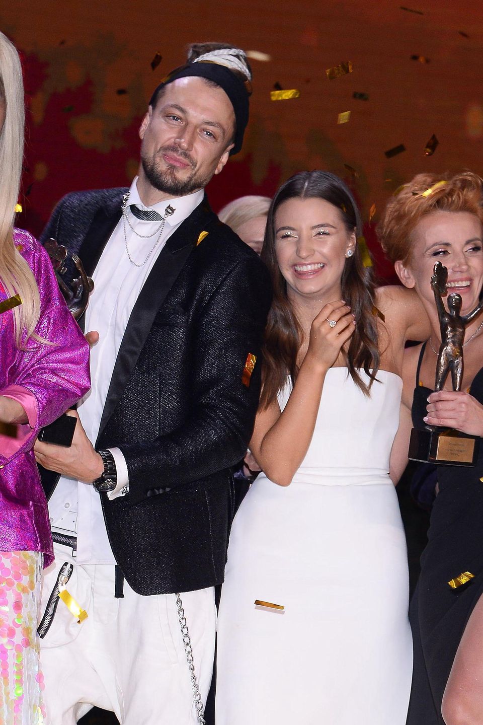 "Przyjaciele" Julii Wieniawy spotkali się na planie zdjęciowym