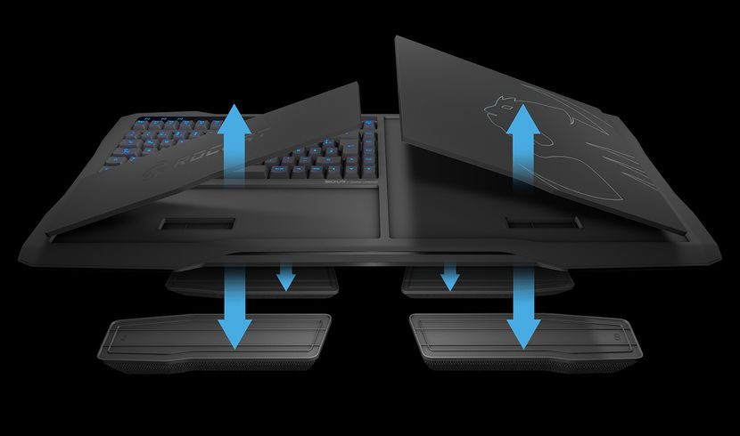 Roccat Sova: klawiatura i podkładka pod mysz do grania przed telewizorem 2