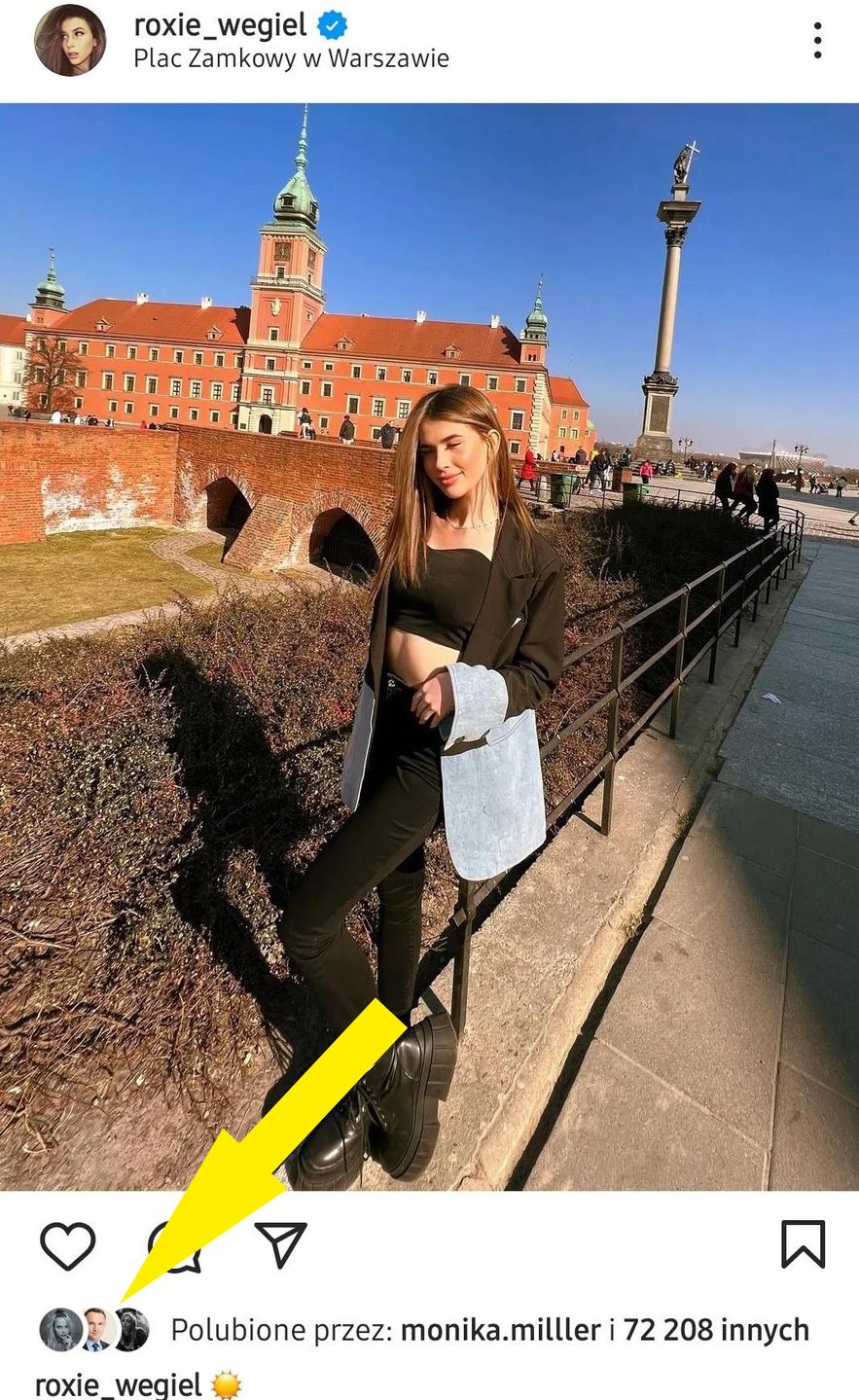 Andrzej Duda jest fanem Roxie? 