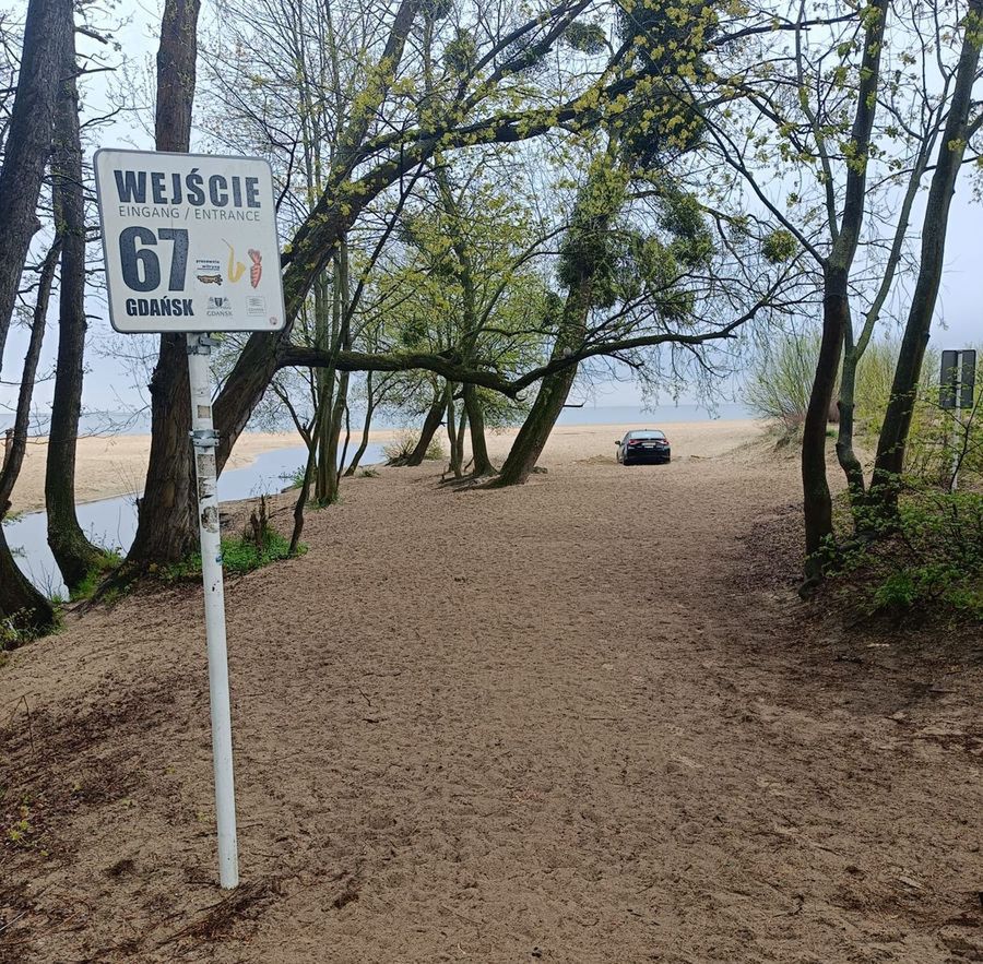 34-latek zakopał się na plaży w Gdańsku