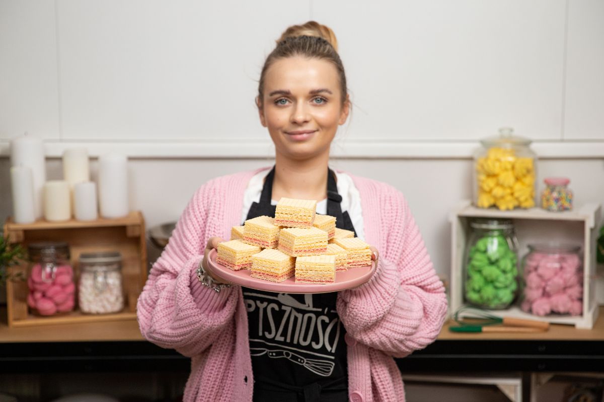 Waflami z kolorowymi galaretkami zajadałam się już jako dziecko. Do tej pory robię je bardzo często