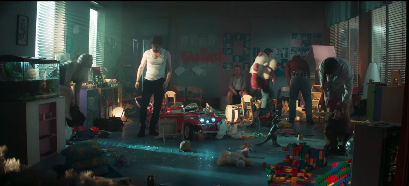 Kadry z filmu "Noc z przedszkola"