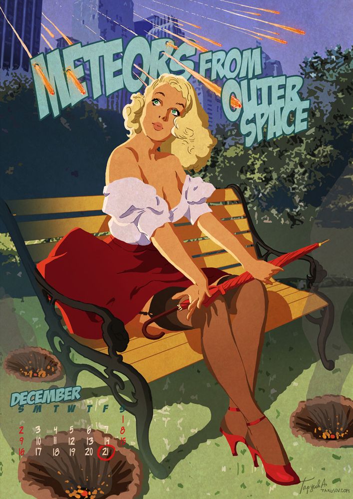 Apokaliptyczny kalendarz w stylu pin-up [+18] 13
