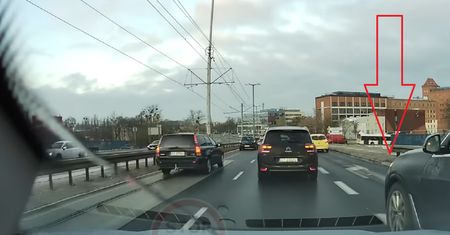 Nie wpuścił bmw. Potem chciał konfrontacji