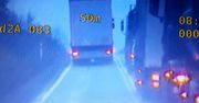 Ten manewr mógł skończyć tragedią. Kierowcy tira grozi nawet 30 tys. zł kary