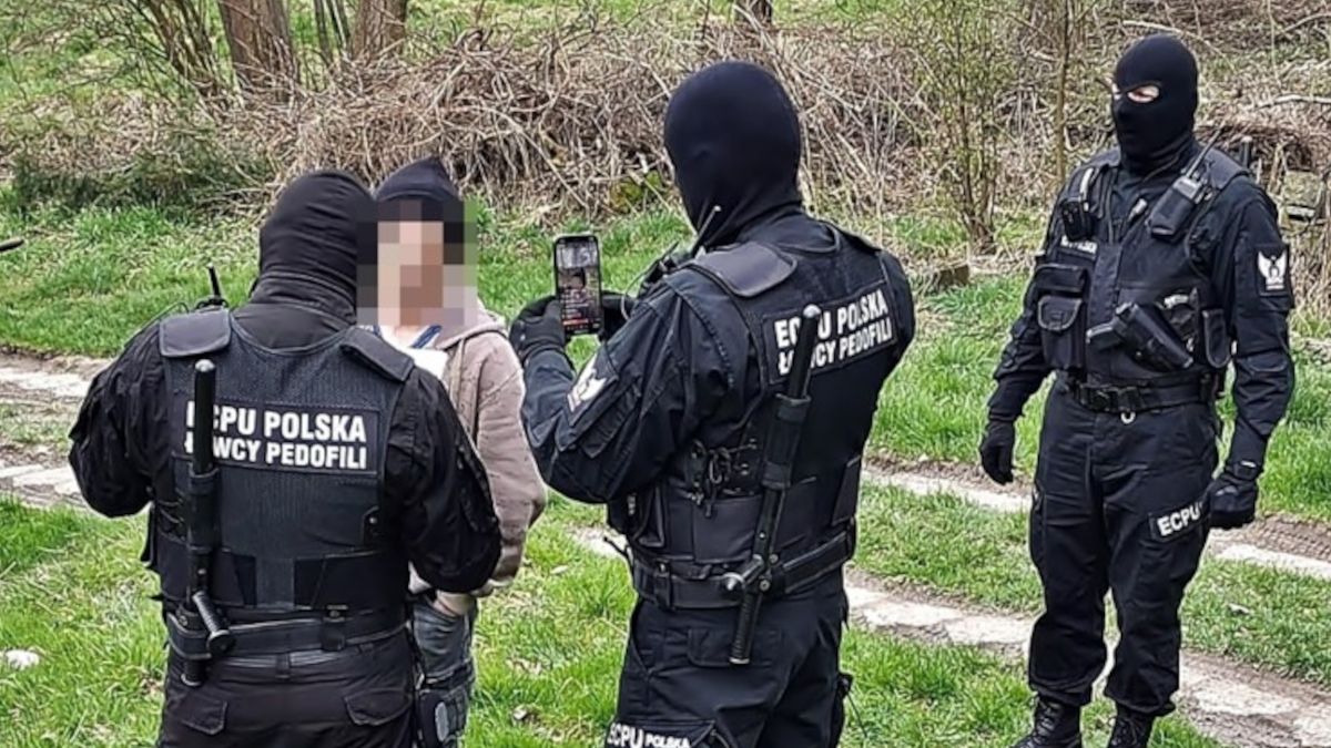 34-latek trafił na "łowcę pedofili".