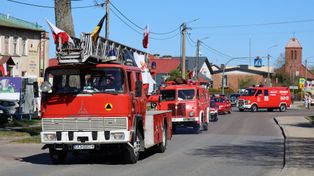 Wielki przejazd wozów gaśniczych. Pokonali 120 km na 120-lecie OSP Szemud