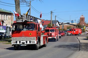 Wielki przejazd wozów gaśniczych. Pokonali 120 km na 120-lecie OSP Szemud