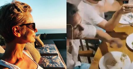 Magdalena Cielecka pokazuje ujęcia z wakacji z Bartoszem Gelnerem: elegancka willa, kameralne kolacje... (FOTO)