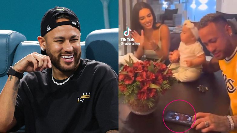 Neymar grał w pokera, zajmując się córką podczas przyjęcia. Ma problem? Fani: "Straci wszystkie pieniądze" (WIDEO)