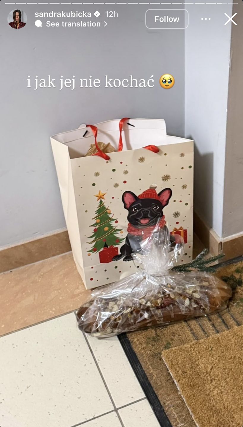 Świąteczne przygotowania Sandry Kubickiej