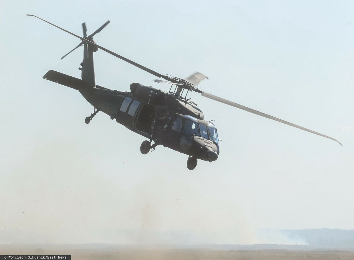 W obławie bierze udział helikopter Black Hawk/ Zdj. ilustracyjne