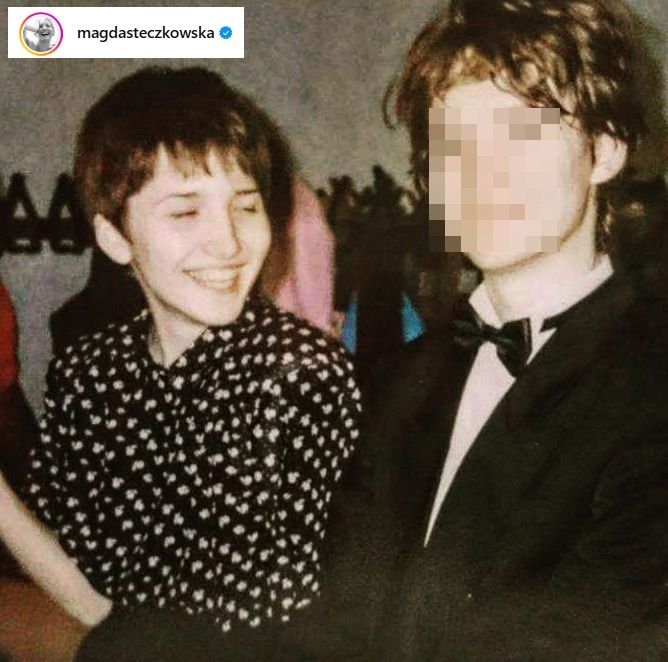 Magda Steczkowska w okresie matury