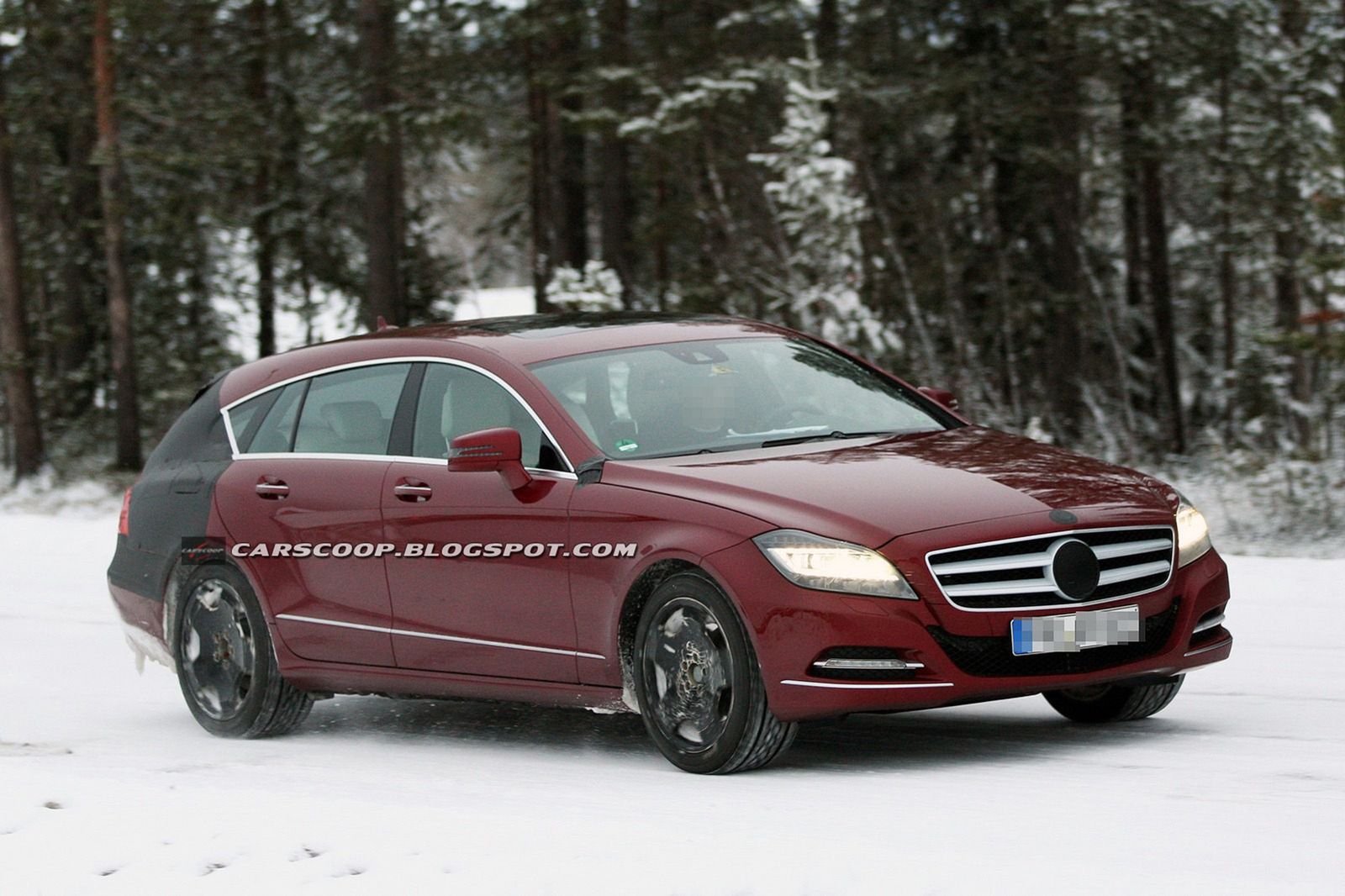Mercedes CLS Shooting Break (źródło: Carscoop)