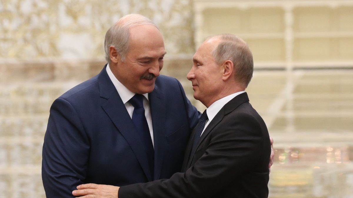 Aleksandr Łukaszenko spotkał się w Moskwie z Władimirem Putinem