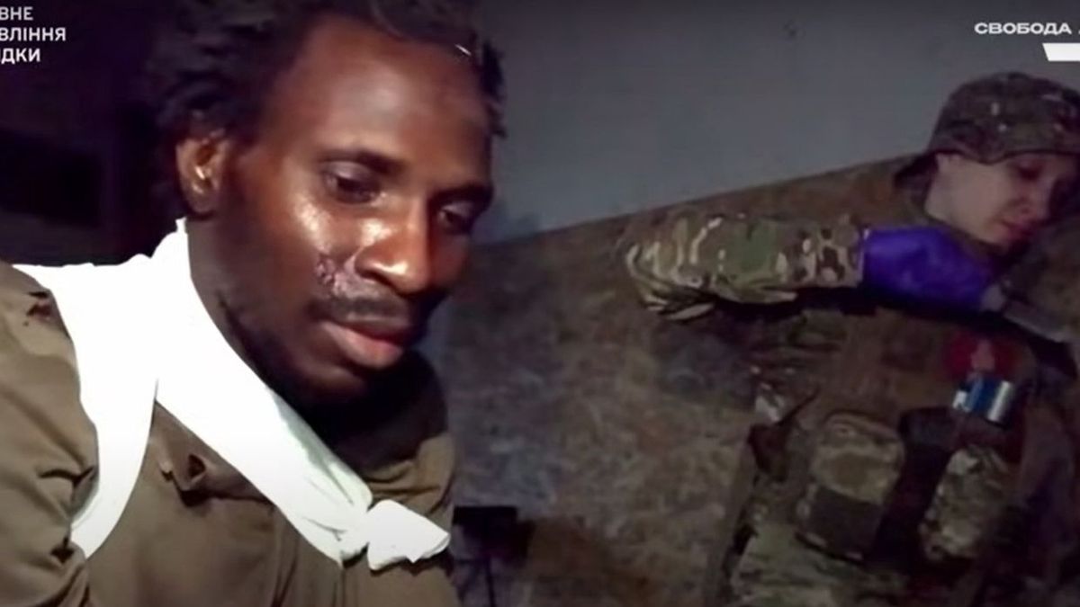 Nigeryjczyk schwytany w regionie Zaporoża. Walczył po stronie Rosji