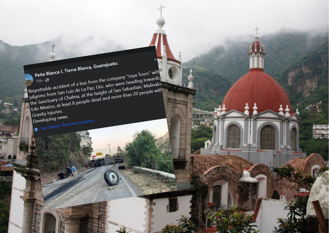 The pilgrimage to the Sanctuary in Chalma ended tragically. 18 people are dead, 32 are injured.