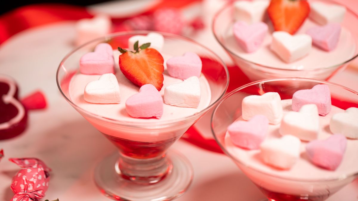 Fit serniczek walentynkowy