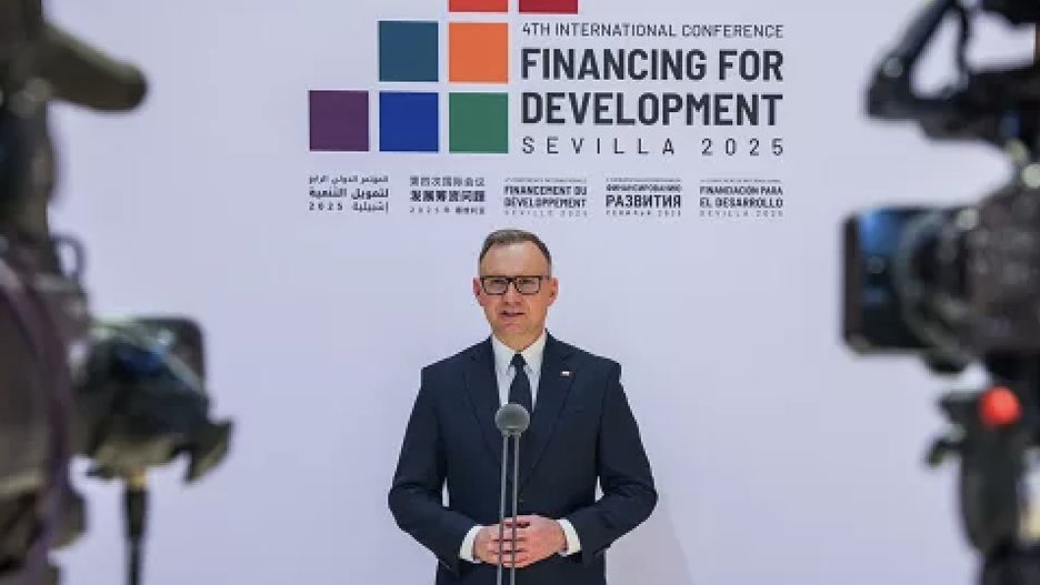 Andrzej Duda w Sewilii