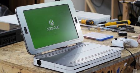 Majsterkowanie dla zaawansowanych: Xbox One S w formie laptopa