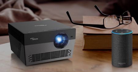 Optoma UHL55 – projektor ze wsparciem asystentów głosowych i automatyczną korekcją obrazu