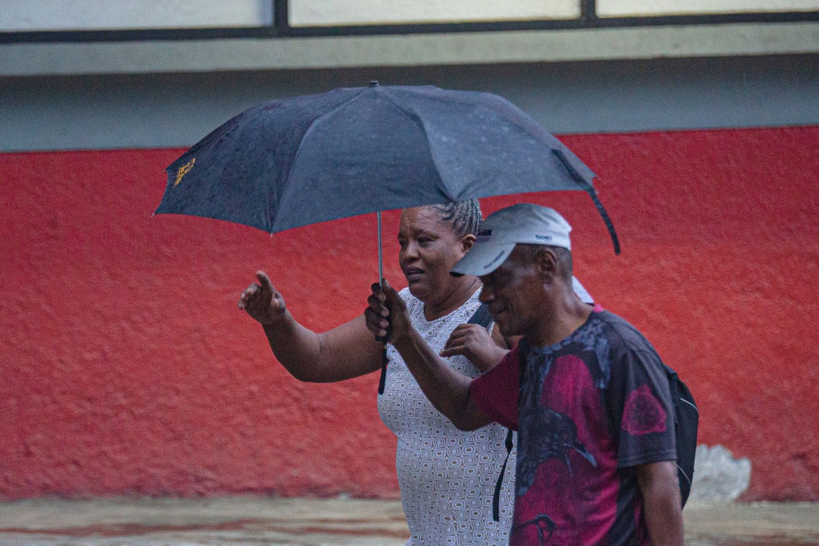 Haiti - tam także mocno padało 