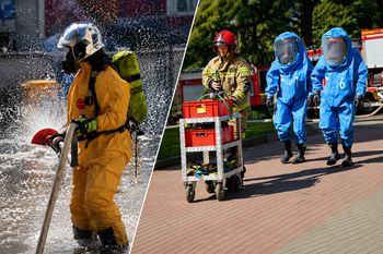 Ćwiczenia "ARKADIA 2026" w Łobżenicy. Służby sprawdziły reakcję na zagrożenie chemiczne