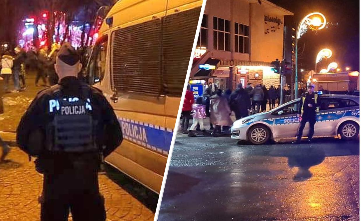 Zakopane i Chorzów. Nowe dane policji z sylwestra