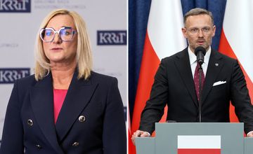 Szefowa KRRiT żąda wyjaśnień od TVP. Powodem brak transmisji konferencji prasowej
