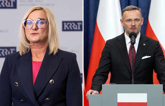 Szefowa KRRiT żąda wyjaśnień od TVP. Powodem brak transmisji konferencji prasowej