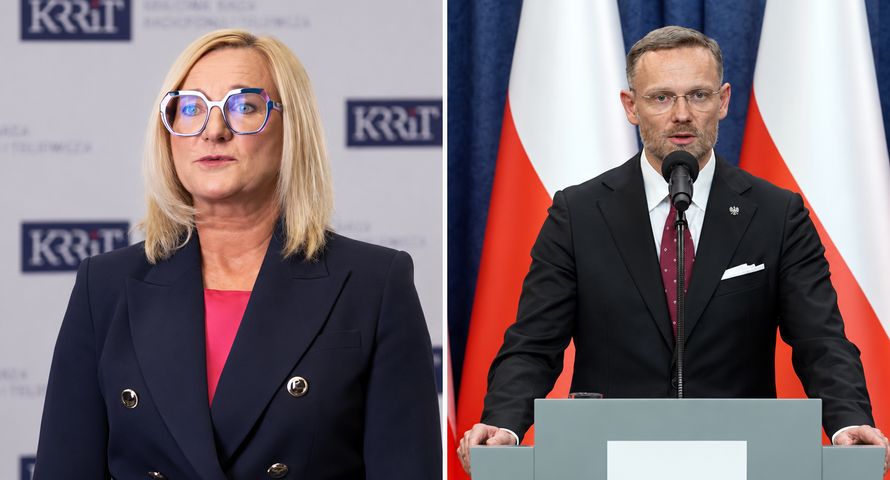 Szefowa KRRiT żąda wyjaśnień od TVP. Powodem brak transmisji konferencji prasowej