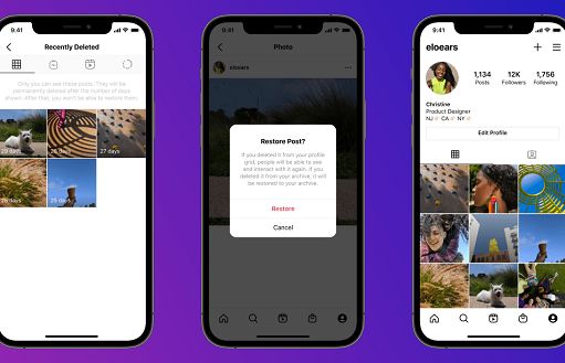 Instagram pozwoli przywrócić usunięte wpisy