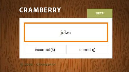 Cramberry - pomoc w nauce 1