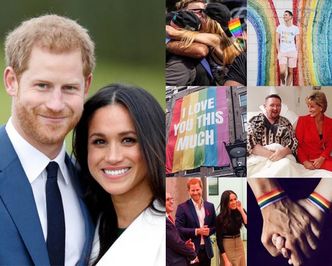 Meghan Markle i książę Harry wspierają społeczność LGBT: "Jesteśmy z Wami i wspieramy Was. To bardzo proste: miłość to miłość"